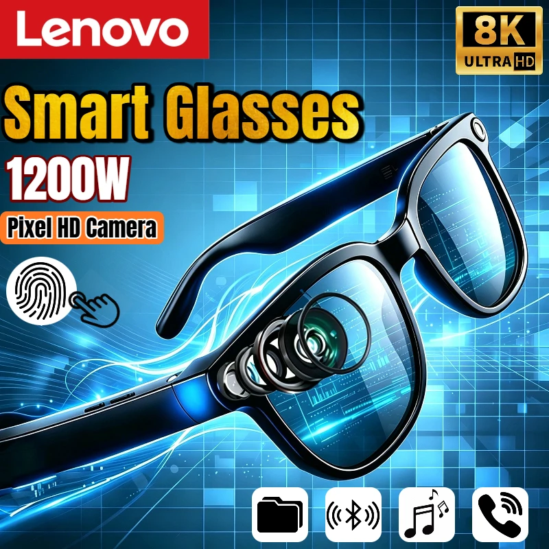 Photography Product - Lenovo AI Smart Glasses 8K Remote