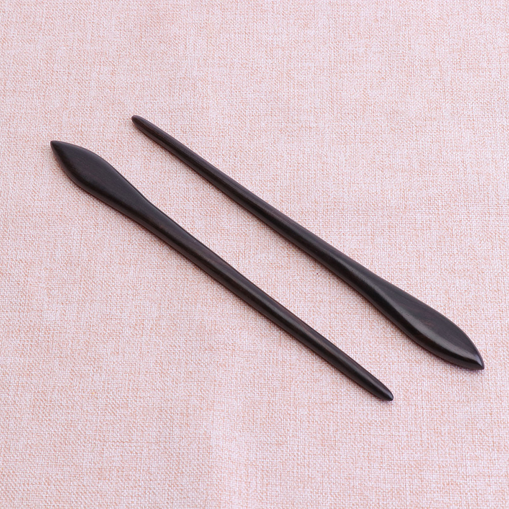 Photography Vintage - 1Pcs Ebony Wood Hair Stick Vintage