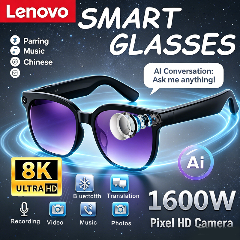 Photography Product - Lenovo Remote Control AI Smart Glasses