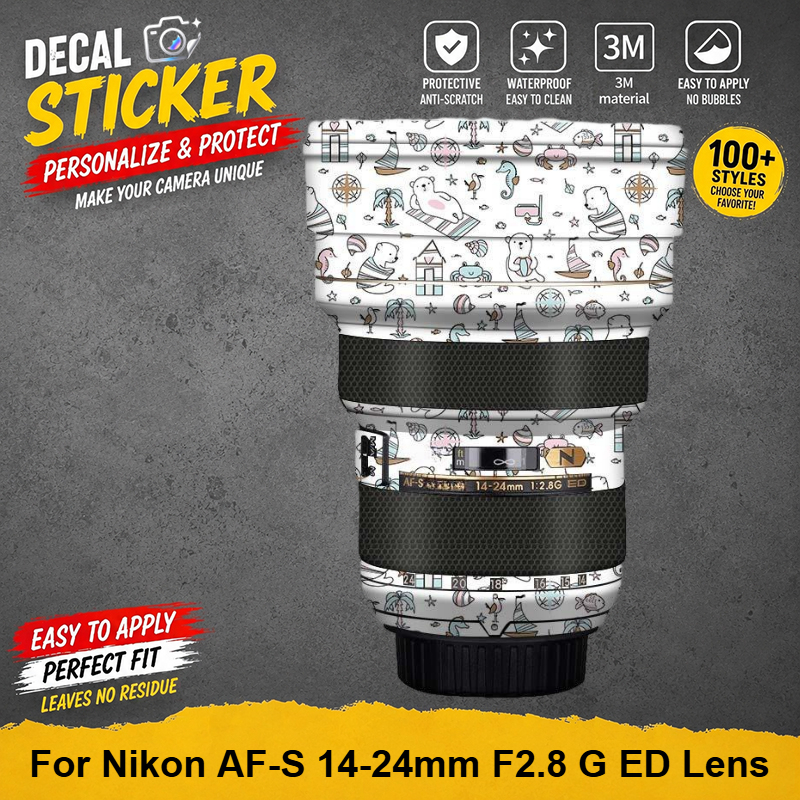Photograph Ed - PrizMo Skin For Nikon AF-S 14-24mm