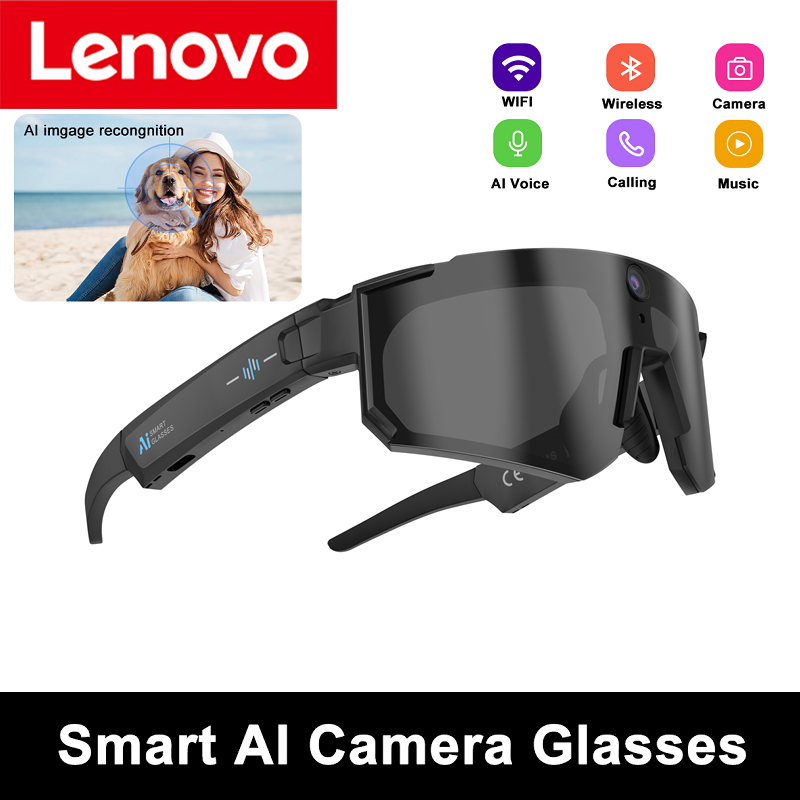 Photography Product - Lenovo Cycling Smart Camera Glasses 800MP