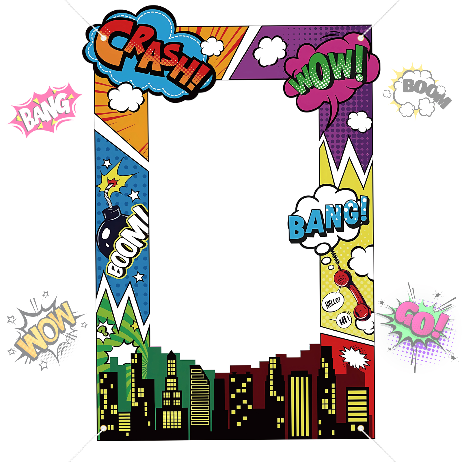 Photography Class - Super Hero Photo Prop Hero Birthday