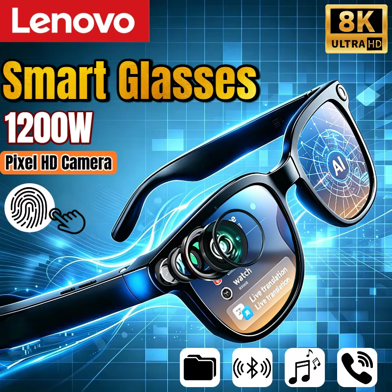 Photography Product - Lenovo AI Smart Glasses 8K Remote