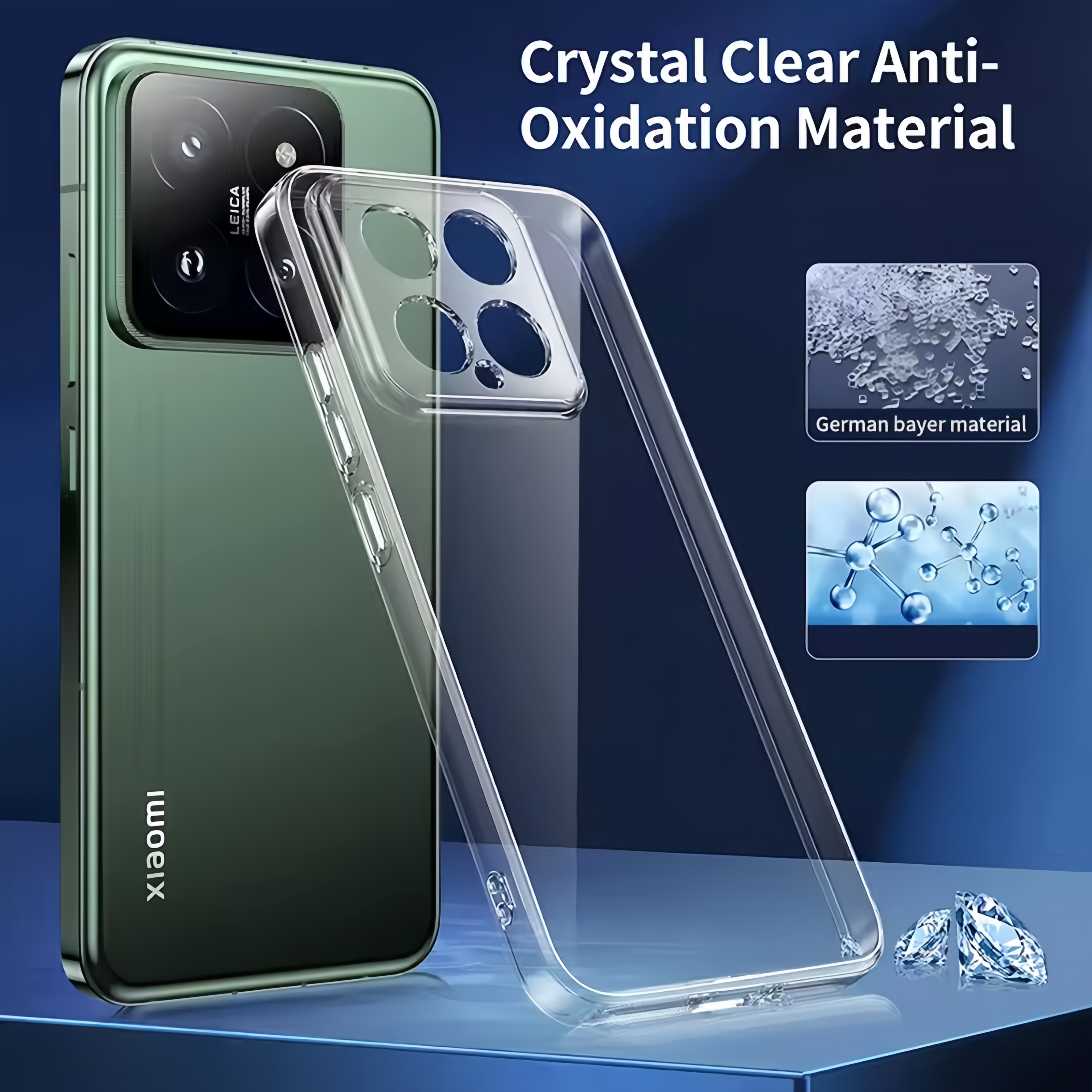 Photography Xiaomi 17 Ultra - Transparent Silicone Soft TPU Case For