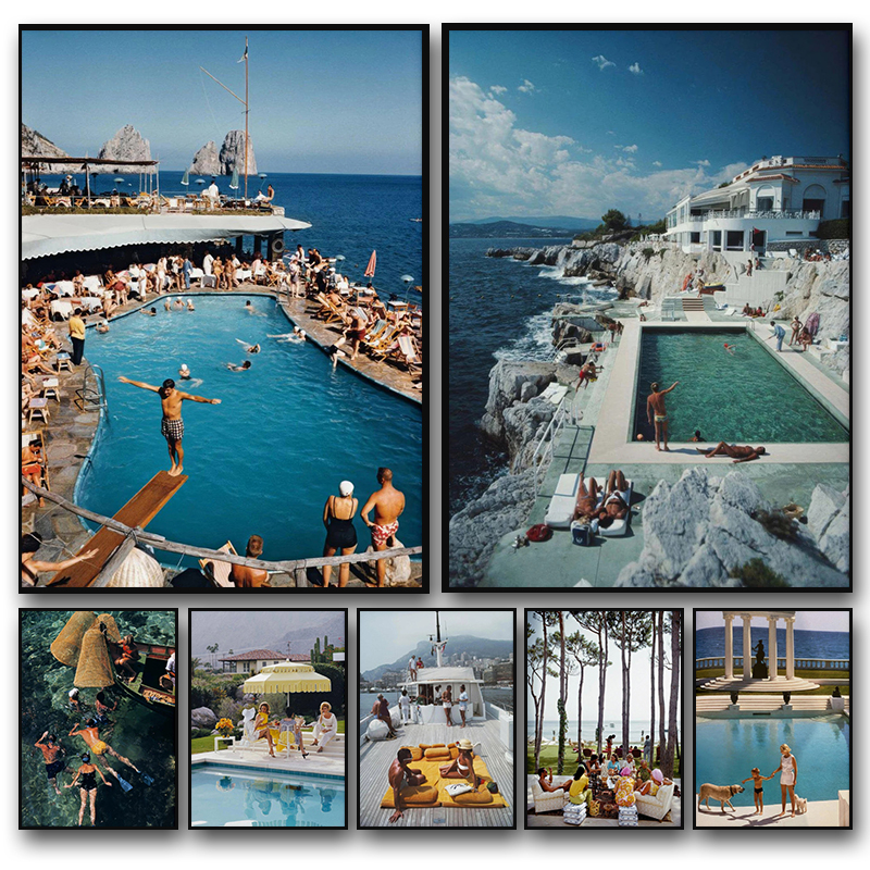Photography Vintage - Vintage Photography Posters Slim Aarons Speedboat