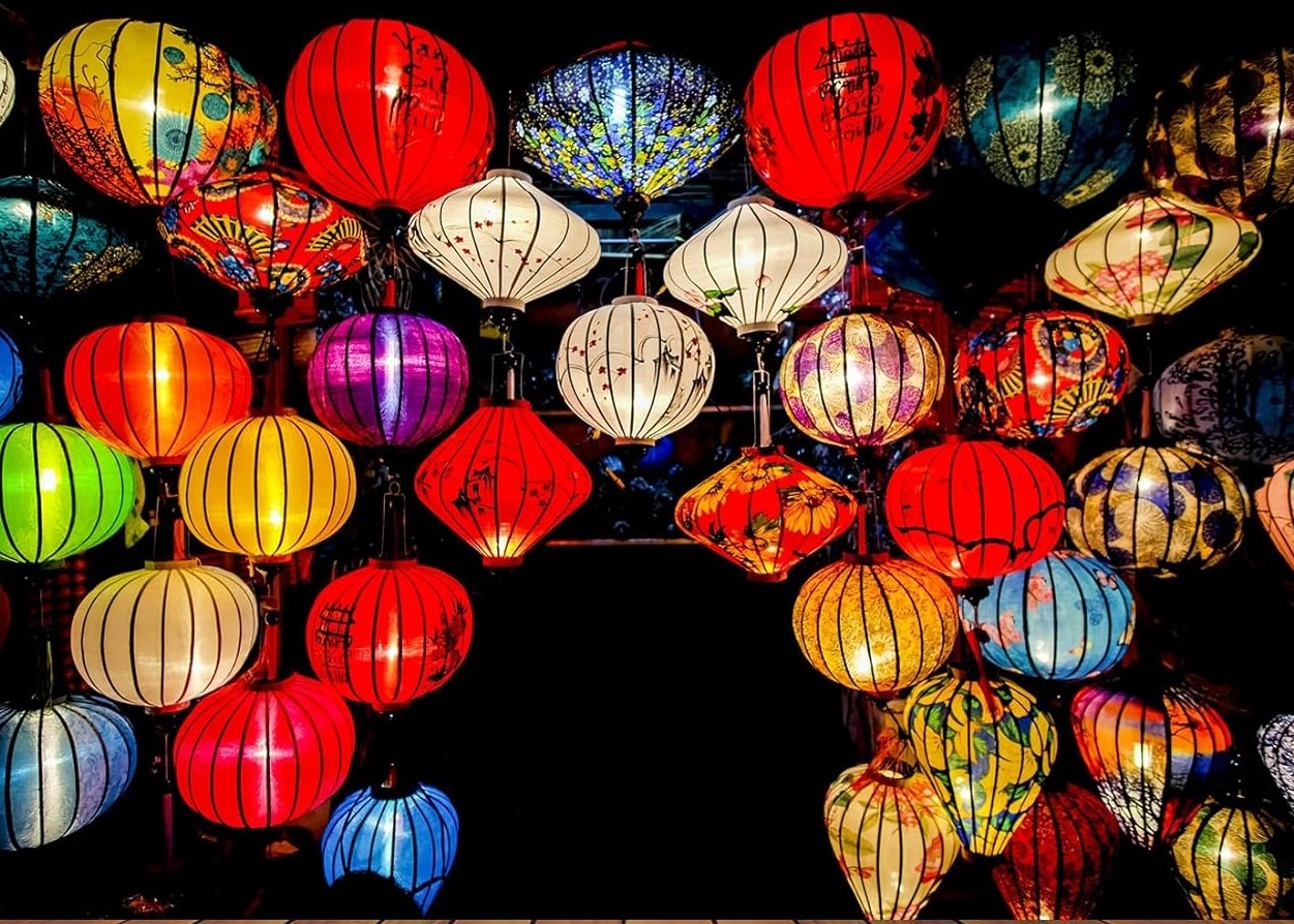 Colorful Lanterns Vietnam Viet - Photography Vietnam recension och pris