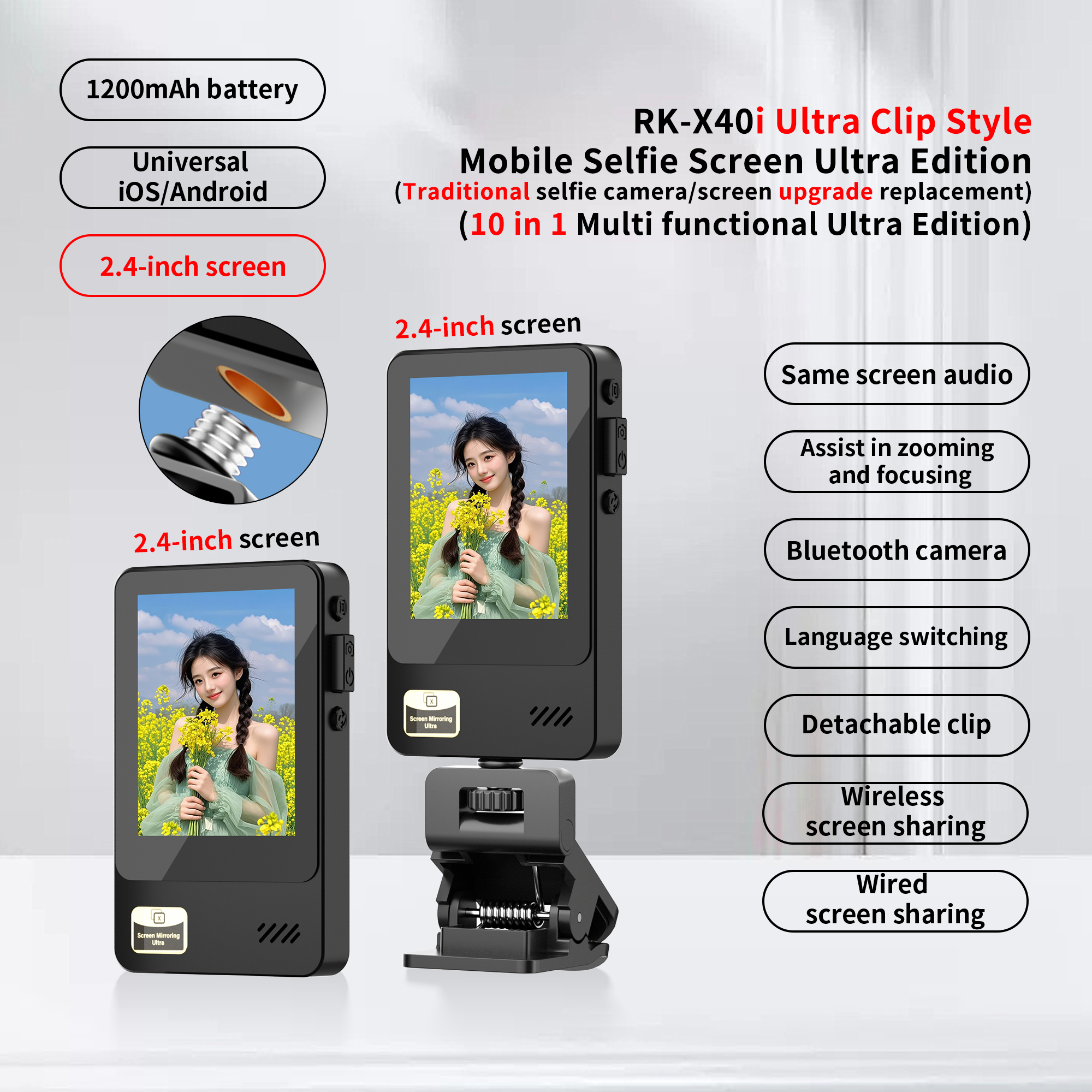 Wireless Smartphone Magnetic M - Photography Camera recension och pris