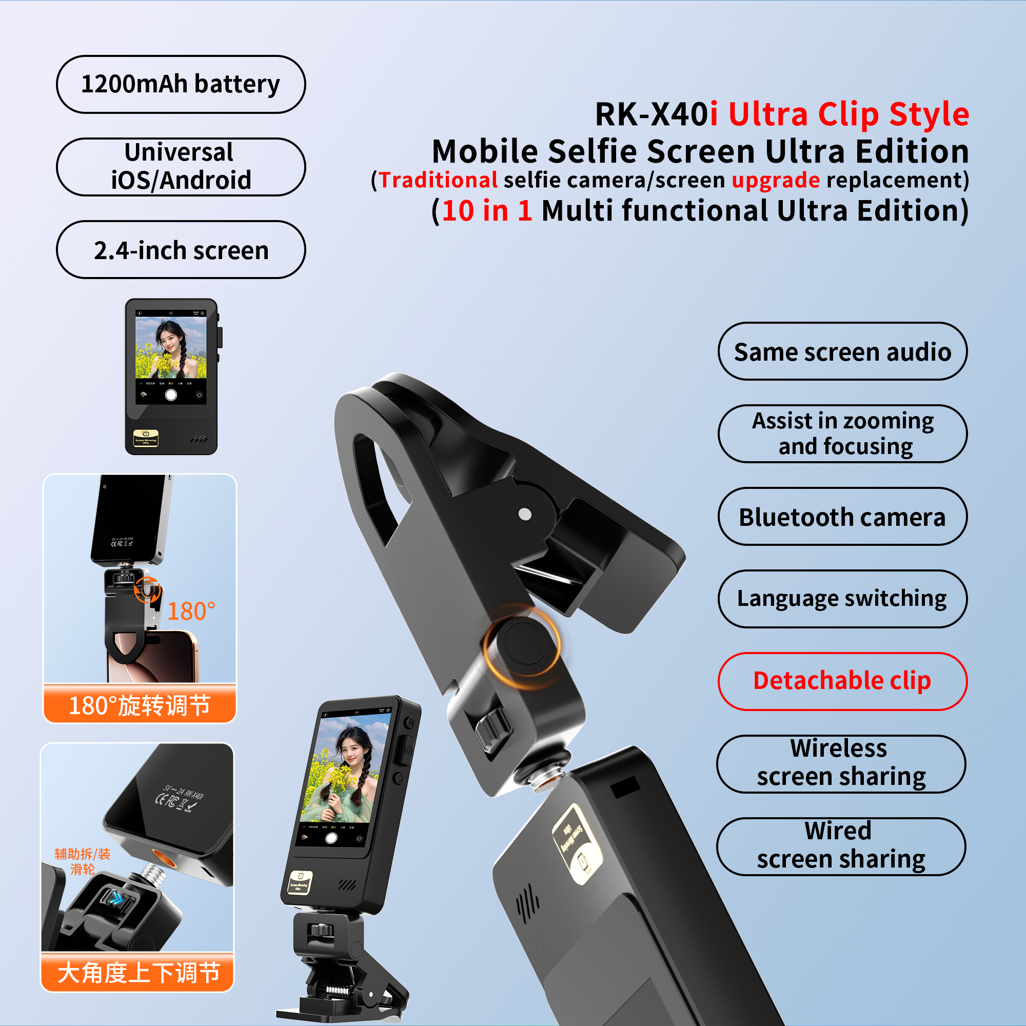 Wireless Smartphone Magnetic M - Photography Camera recension och pris