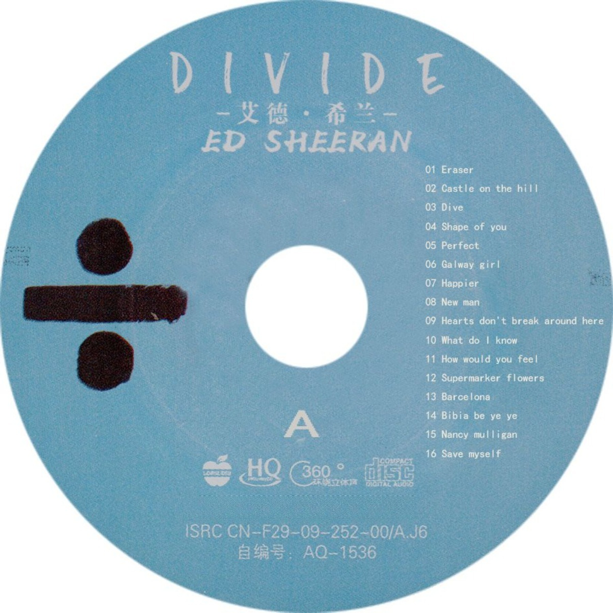 Ed Sheeran Divide - Iconic Bri - Photograph Ed recension och pris