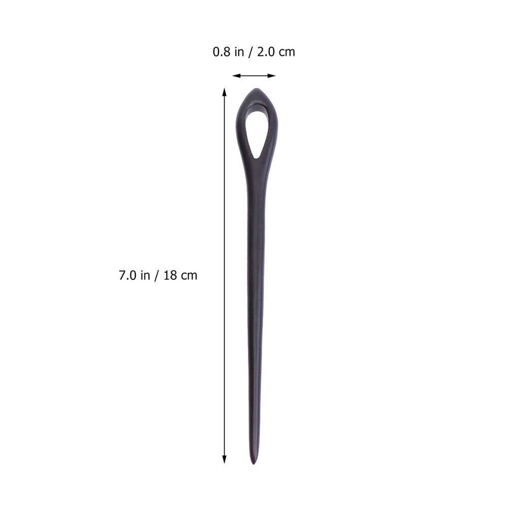1Pcs Ebony Wood Hair Stick Vin - Photography Vintage recension och pris