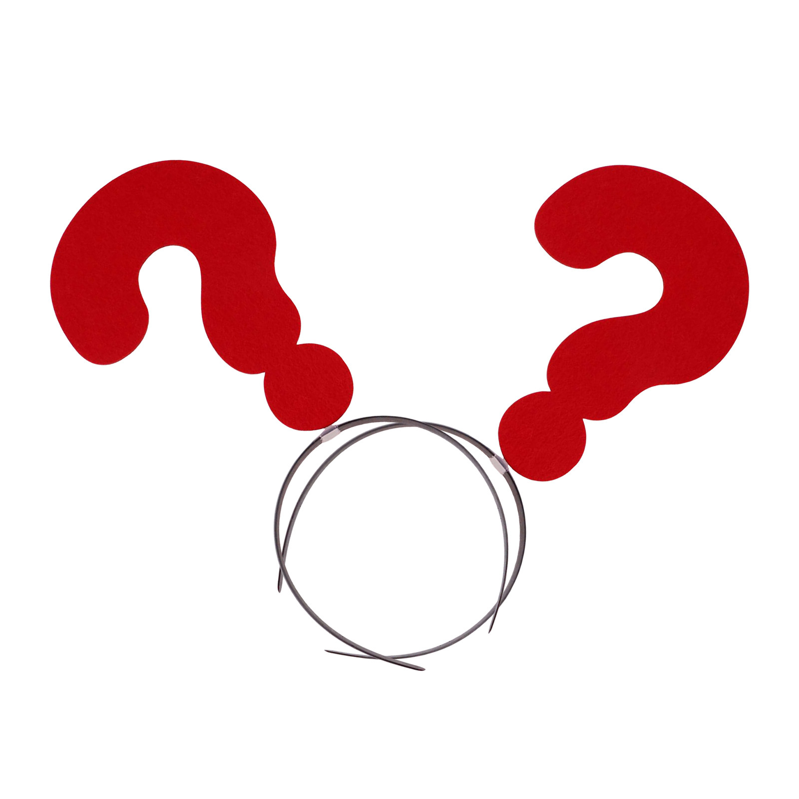 2Pcs Funny Question Mark Hair  - Photography Questions recension och pris