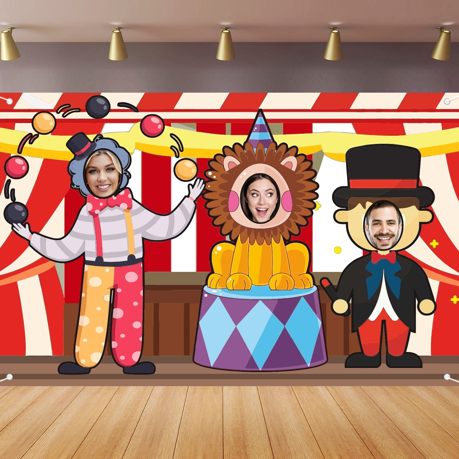 Circus Troup Photo Banner Back - Photography Class recension och pris