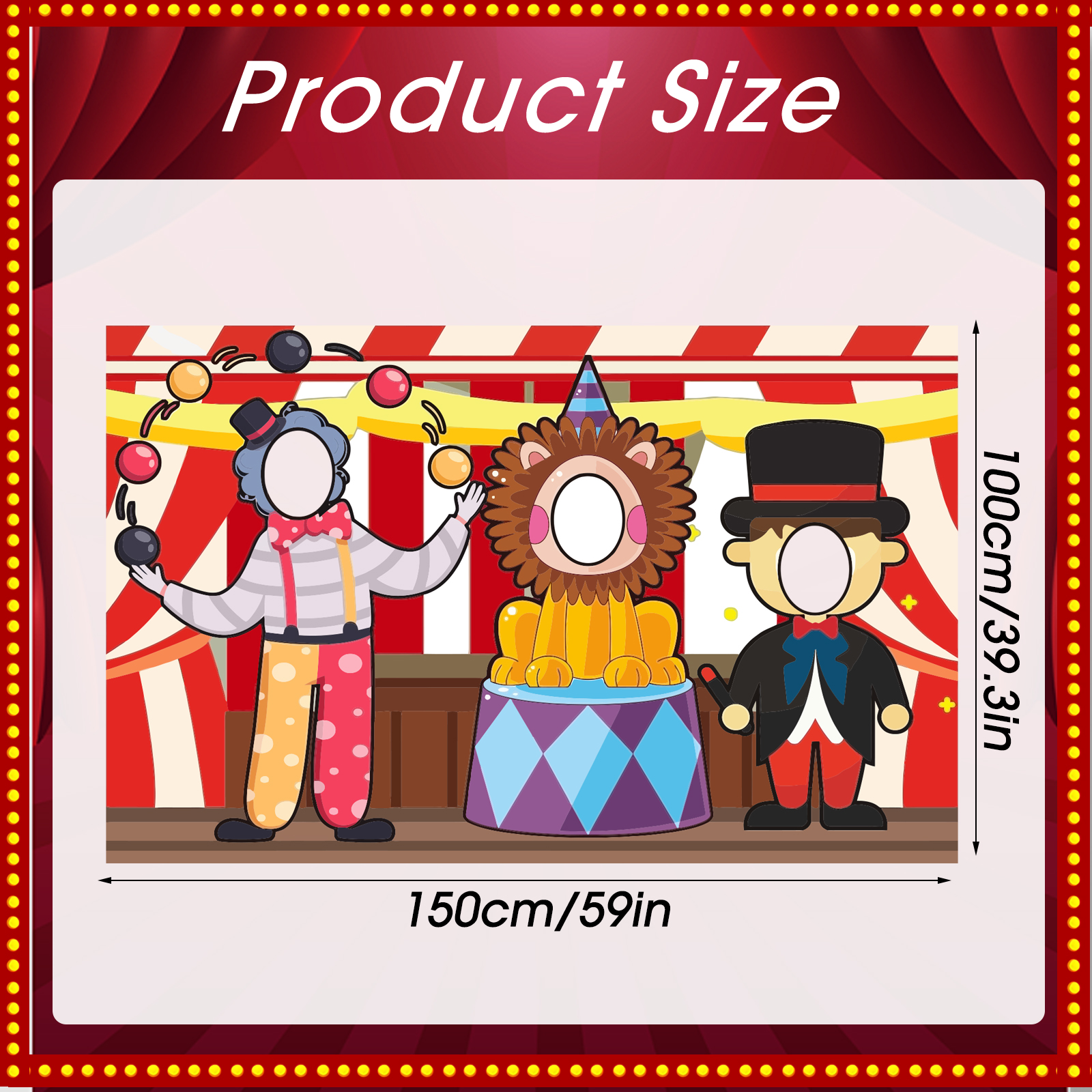 Circus Troup Photo Banner Back - Photography Class recension och pris