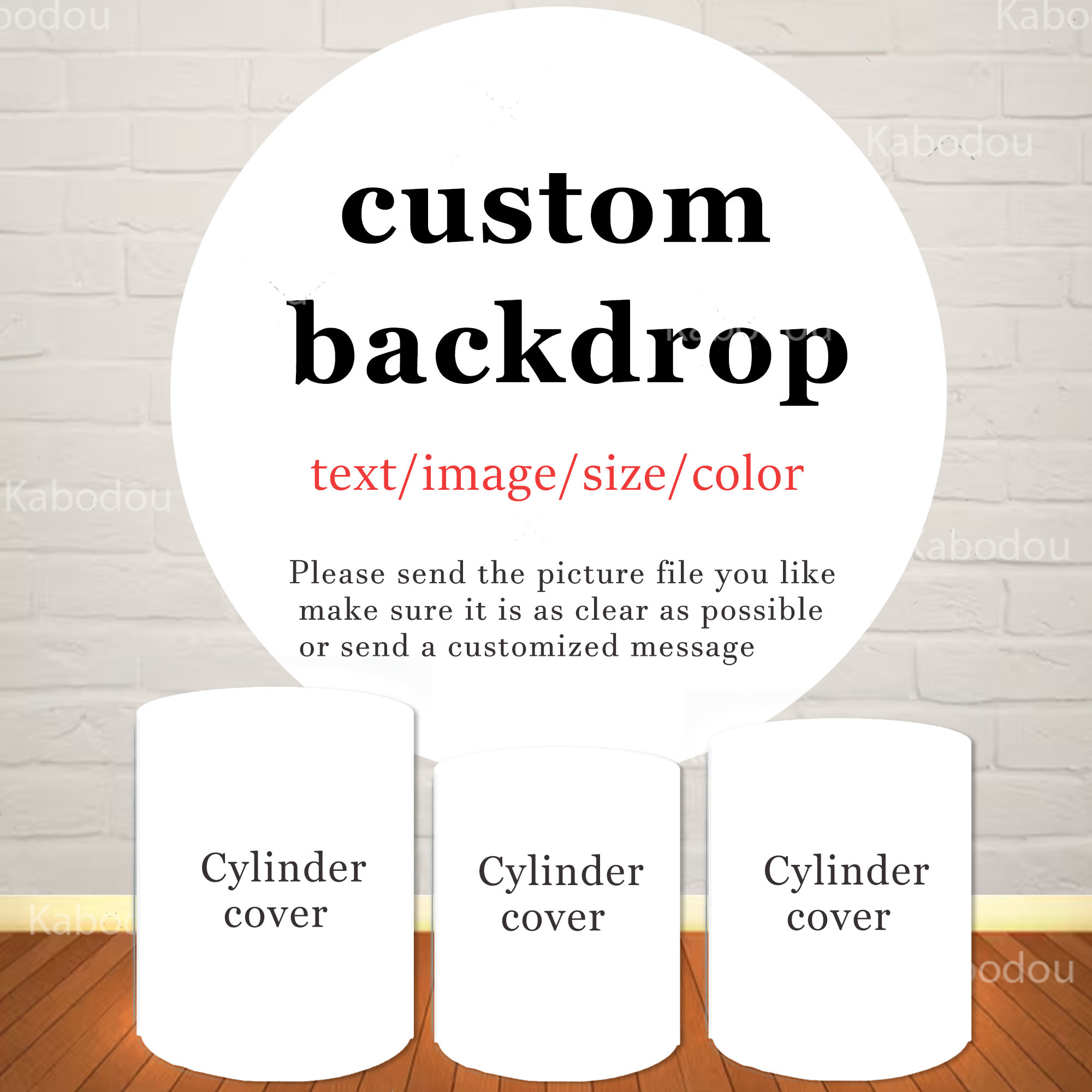The Custom Round Backdrop  Cyl - Photography Class recension och pris