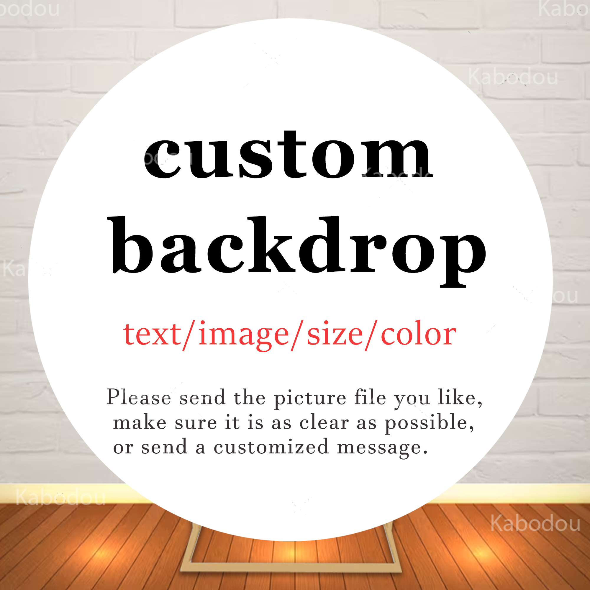 The Custom Round Backdrop  Cyl - Photography Class recension och pris