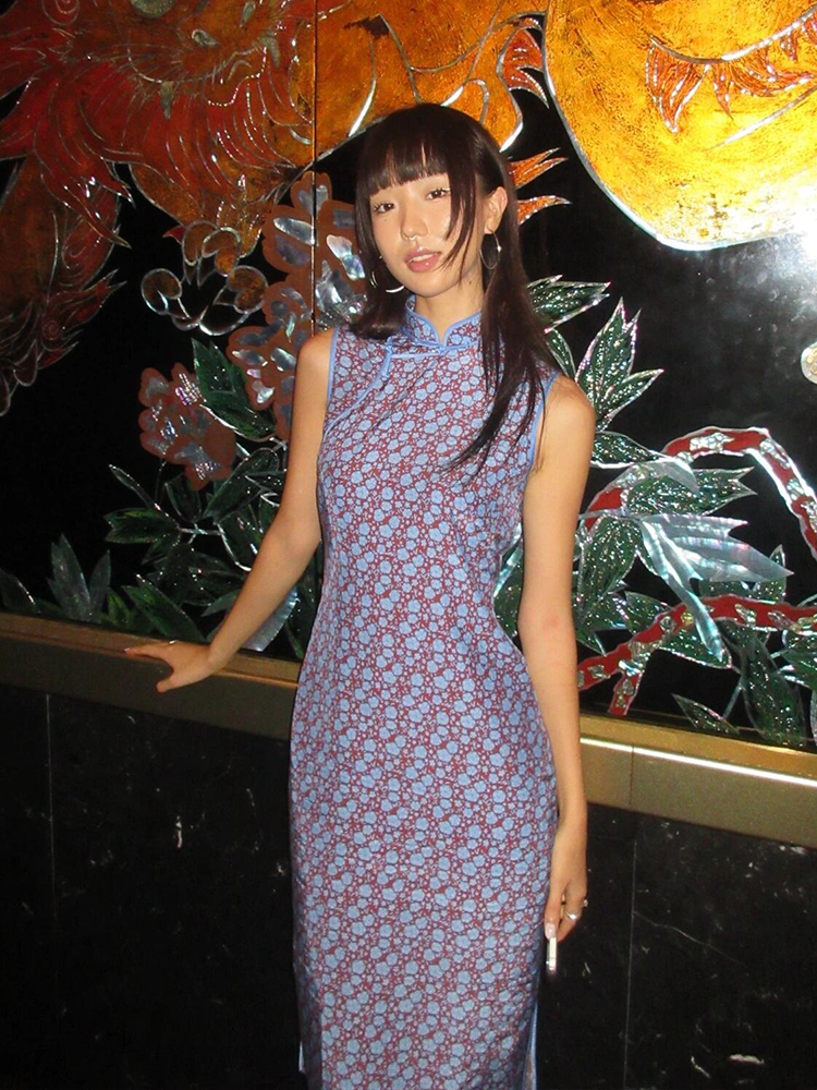 Elegant Floral Print Qipao Dre - Photography Young recension och pris