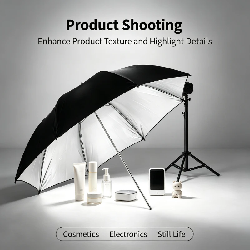 2026 Black Durable 33-inch Ref - Photography Umbrella Lights recension och pris