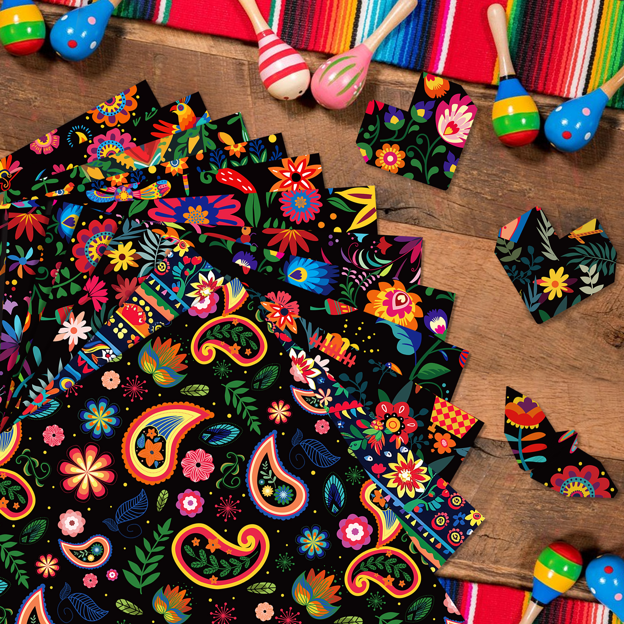 24pcs Mexican Scrapbook Paper  - Photography Class recension och pris