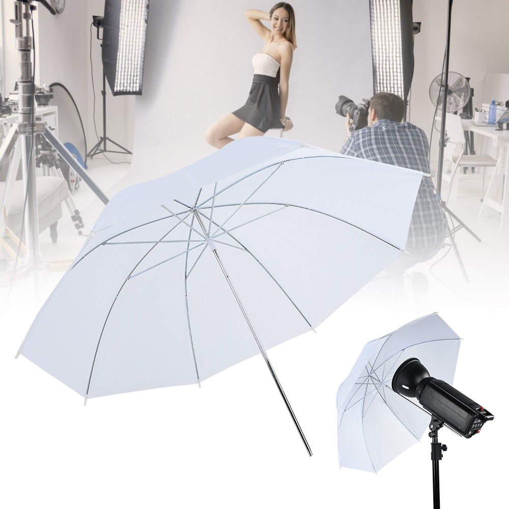 33 Inch Translucent White Soft - Photography Umbrella Lights recension och pris