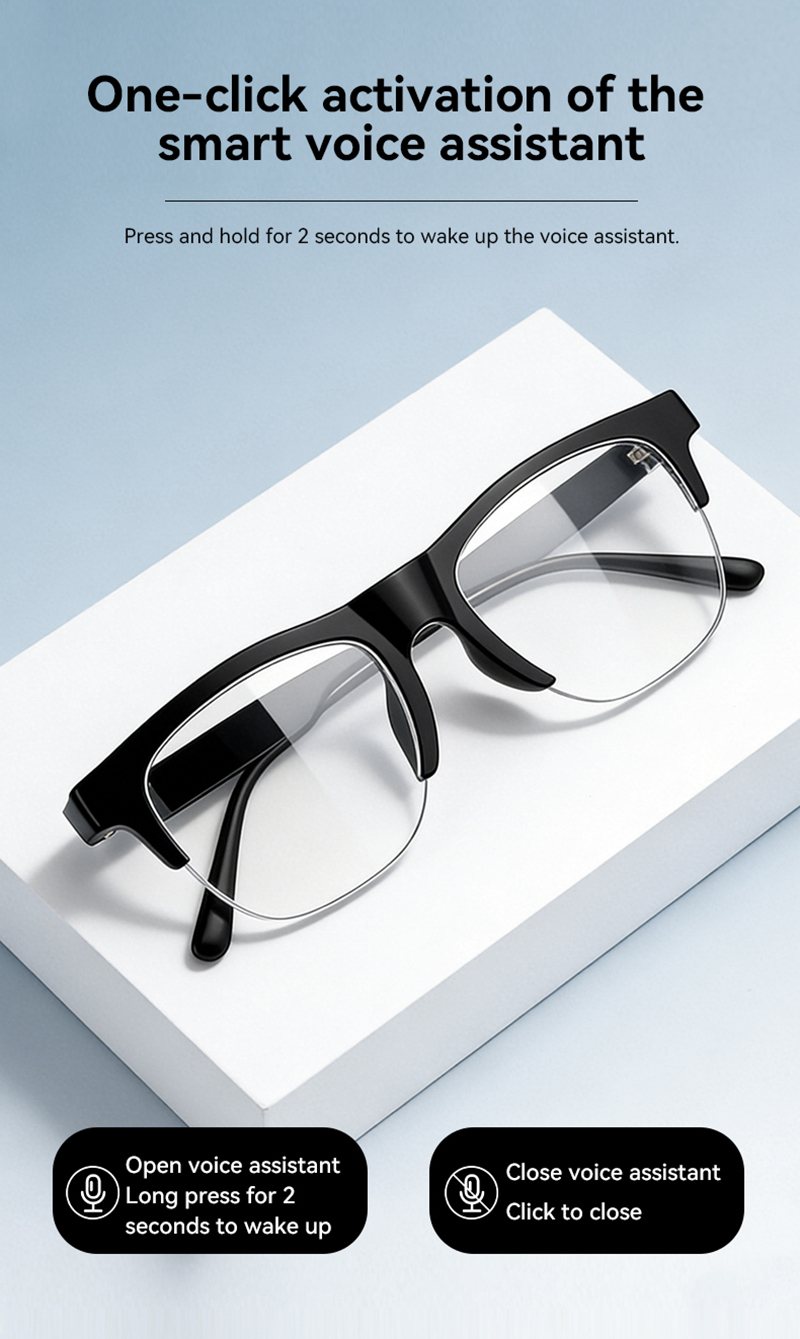 AI Smart Glasses 4K Remote Con - Photography Product recension och pris