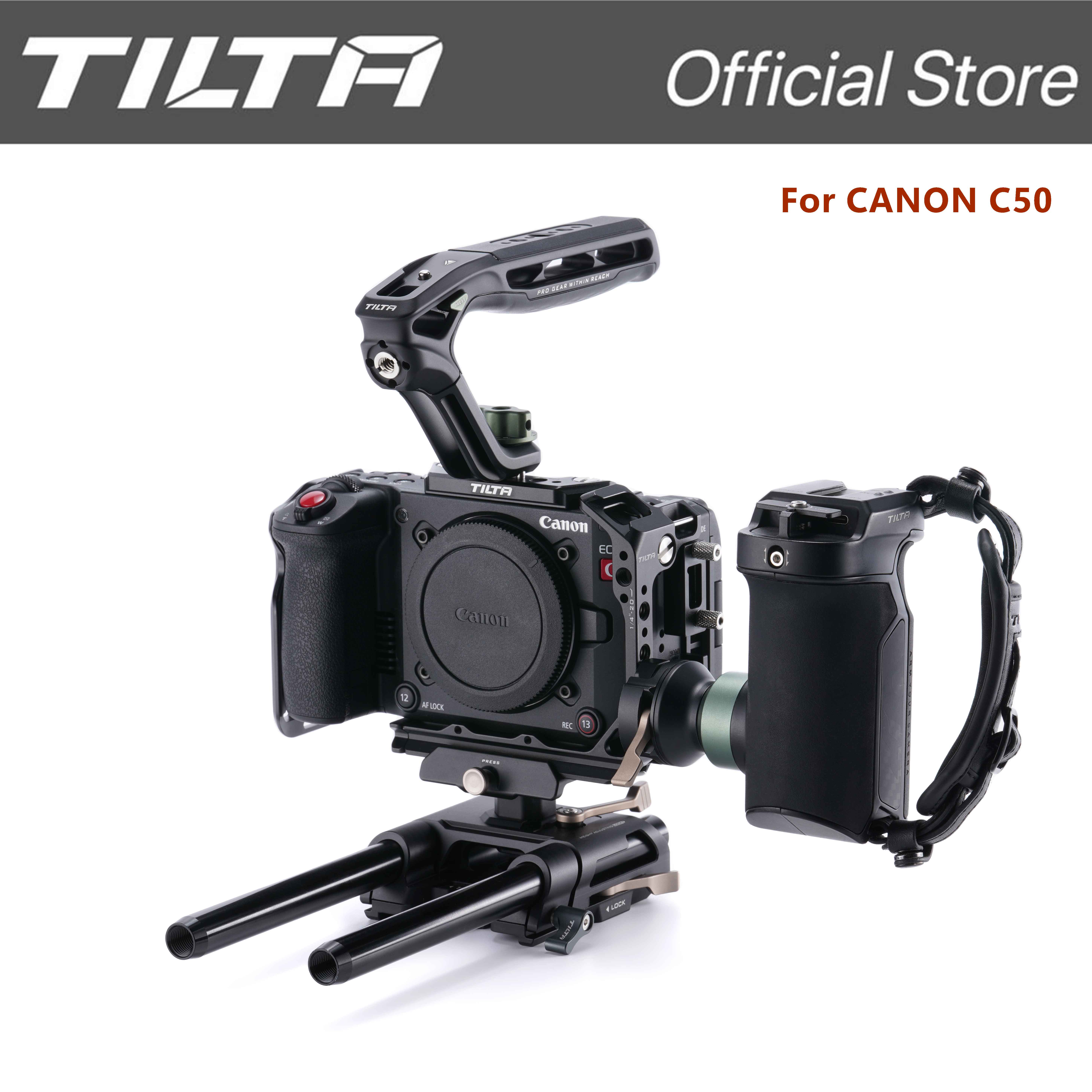 TILTA C50 Cage For Canon C50 F - Camera Cage Baseplate recension och pris