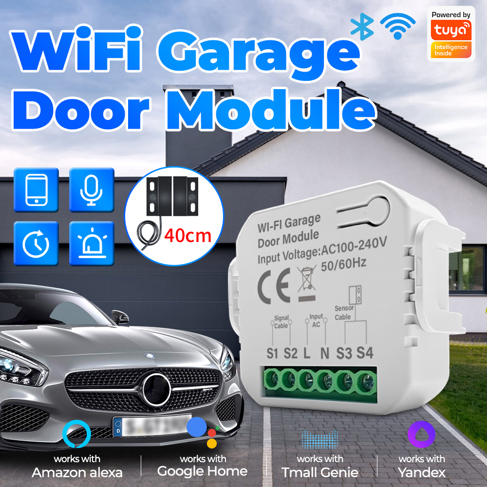 Smart Tuya WiFi Garage Door Sw - Remote Shutter Release recension och pris