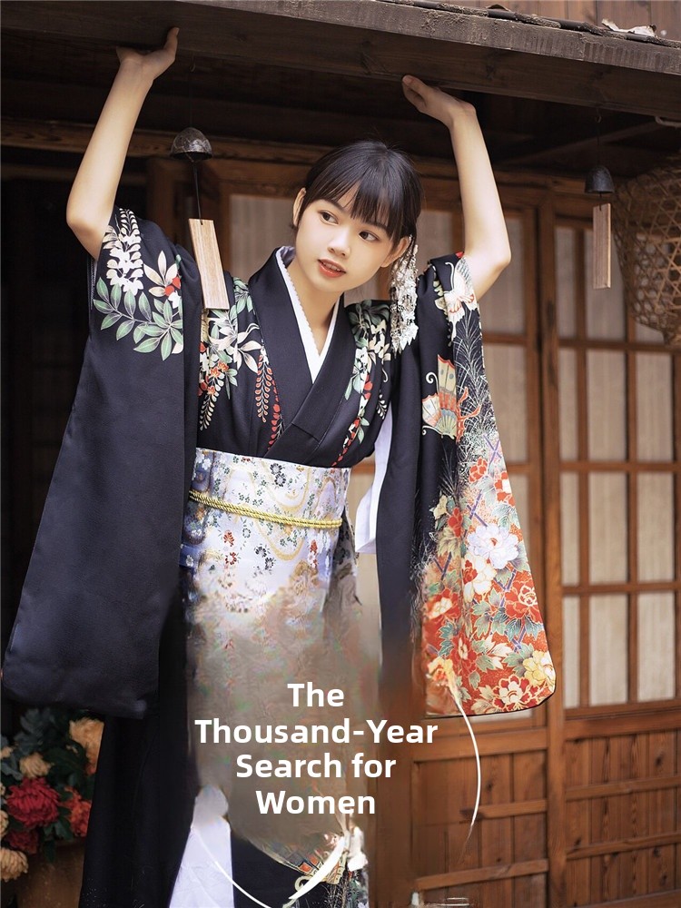 Dark Series Kimono Women's For - Photography Young recension och pris