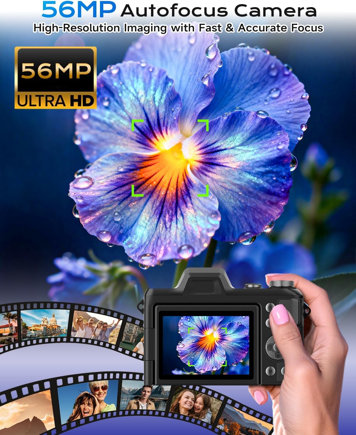 4K Travel Photography Digital  - Photography Camera recension och pris
