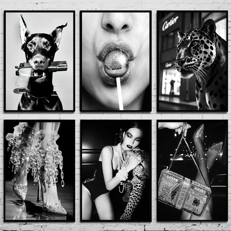 Black and White Fashion Vintag - Photography Vintage recension och pris