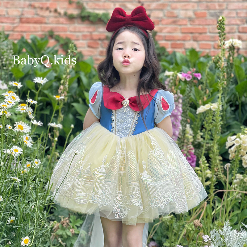 Kids Snow White Cosplay Dress  - Photography Outfit recension och pris