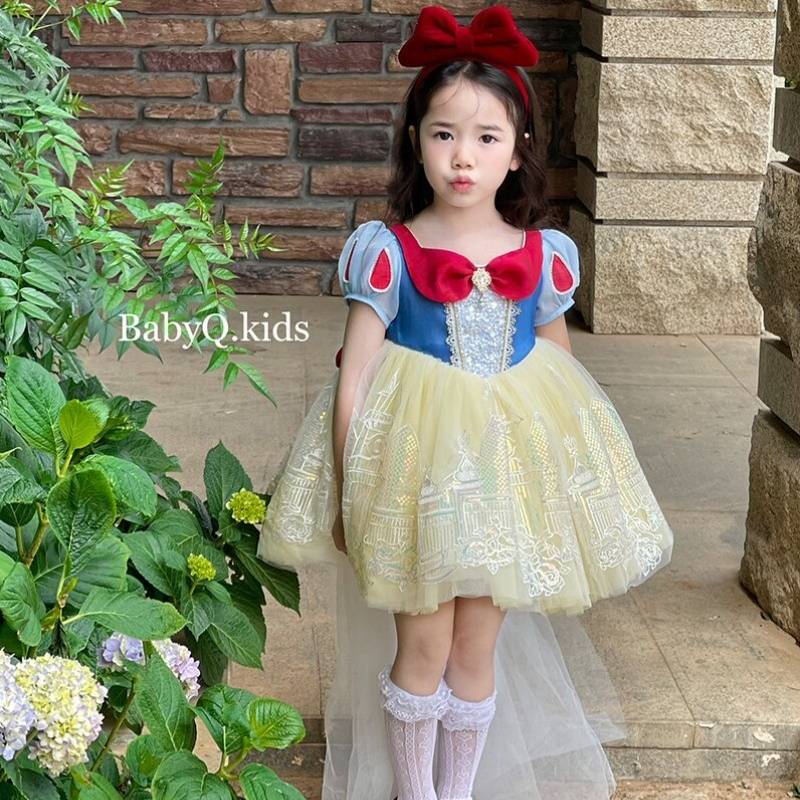 Kids Snow White Cosplay Dress  - Photography Outfit recension och pris