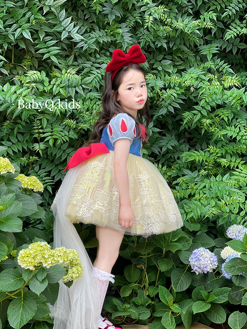 Kids Snow White Cosplay Dress  - Photography Outfit recension och pris