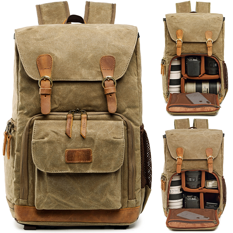 Vintage Batik Canvas Camera Ba - Camera Bag Waterproof recension och pris