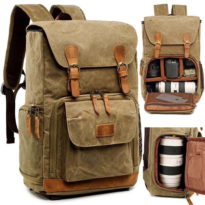 Vintage Batik Canvas Camera Ba - Camera Bag Waterproof recension och pris