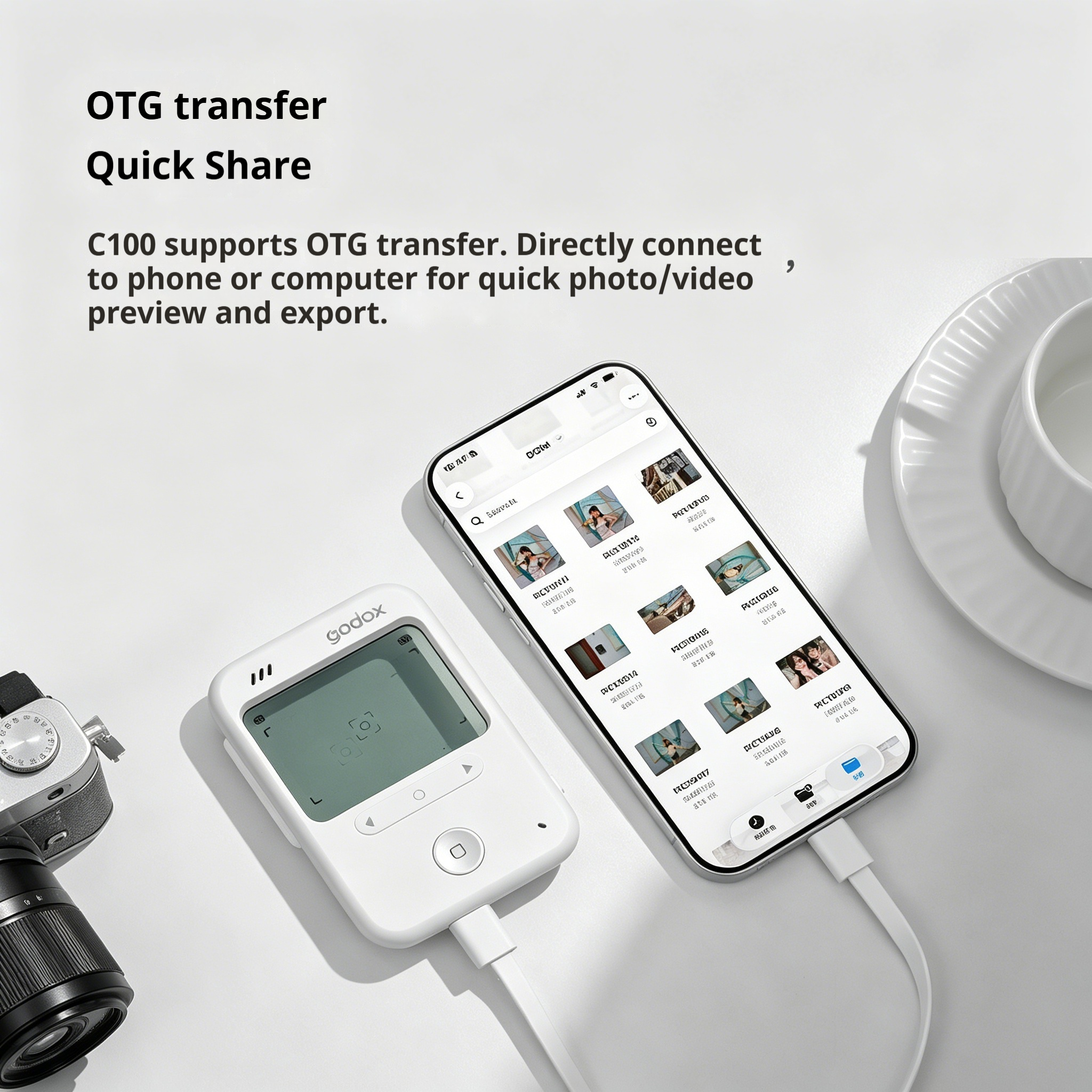 Godox C100 Portable Transparen - Photography Camera recension och pris