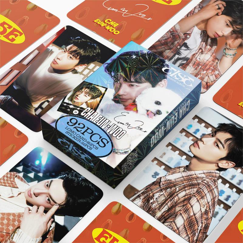 92PCS Cha Eun-Woo New Album EL - Photography News recension och pris