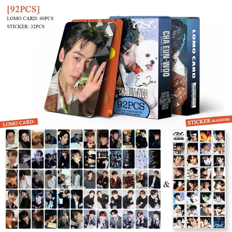 92PCS Cha Eun-Woo New Album EL - Photography News recension och pris