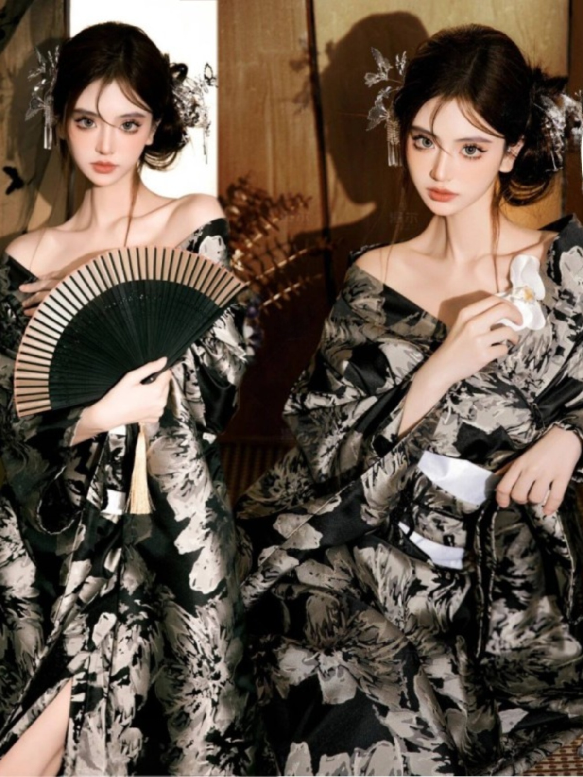 New Style Kimono Bathrobe Phot - Photography Young recension och pris