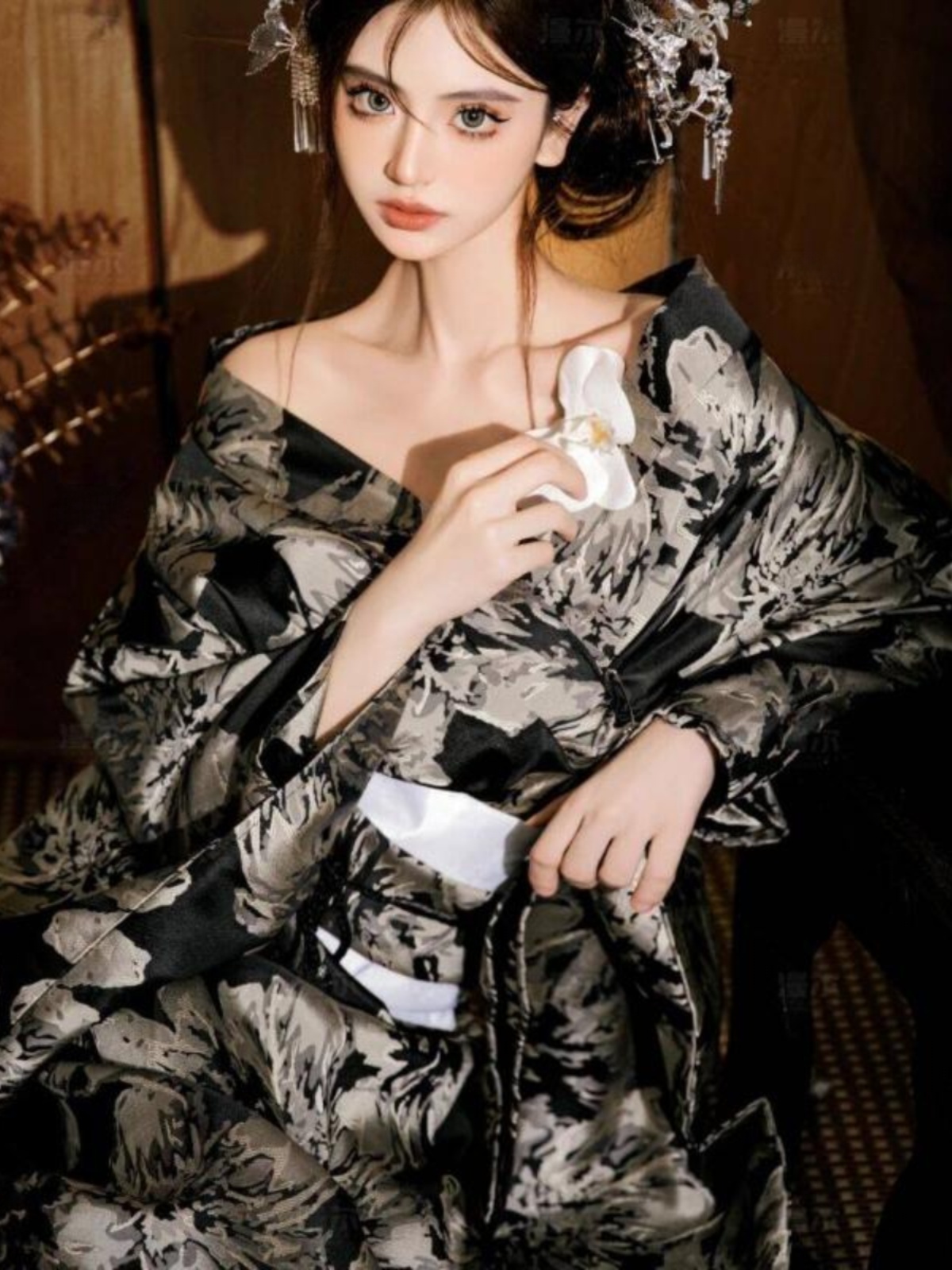 New Style Kimono Bathrobe Phot - Photography Young recension och pris