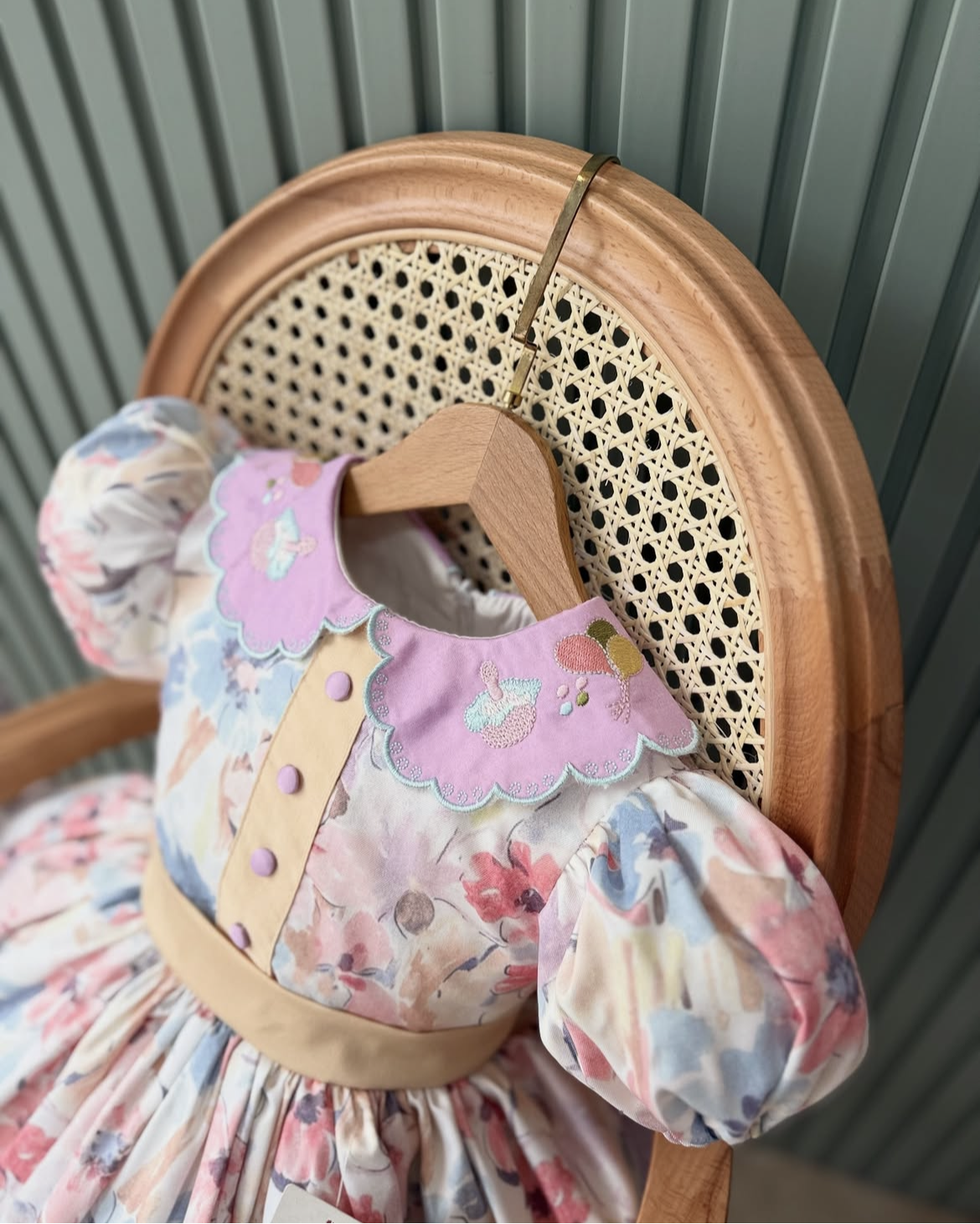 0-12Y Baby Girl Summer Collar  - Photography Vintage Style recension och pris