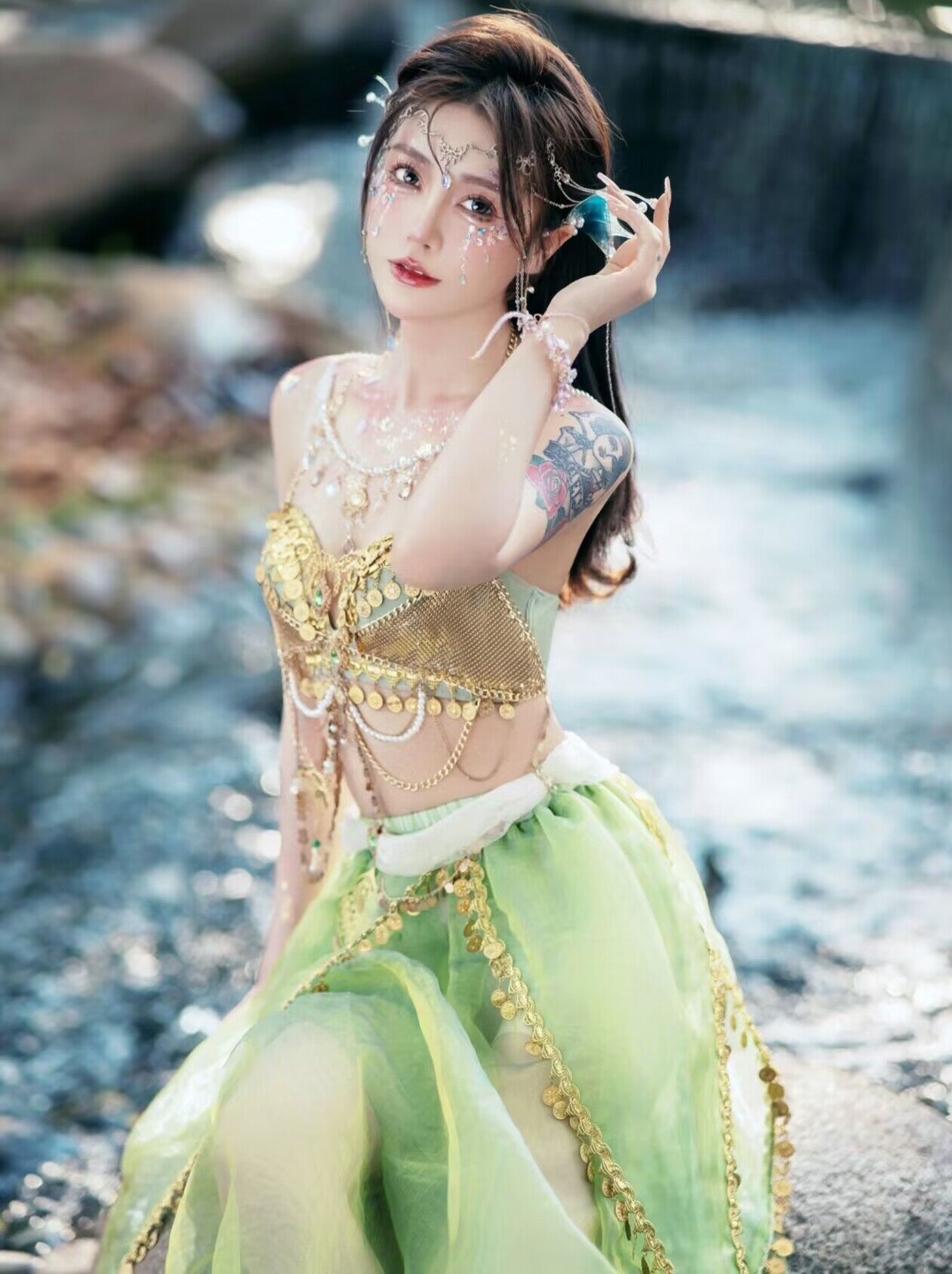Mermaid Princess Theme Perform - Photography Outfit recension och pris