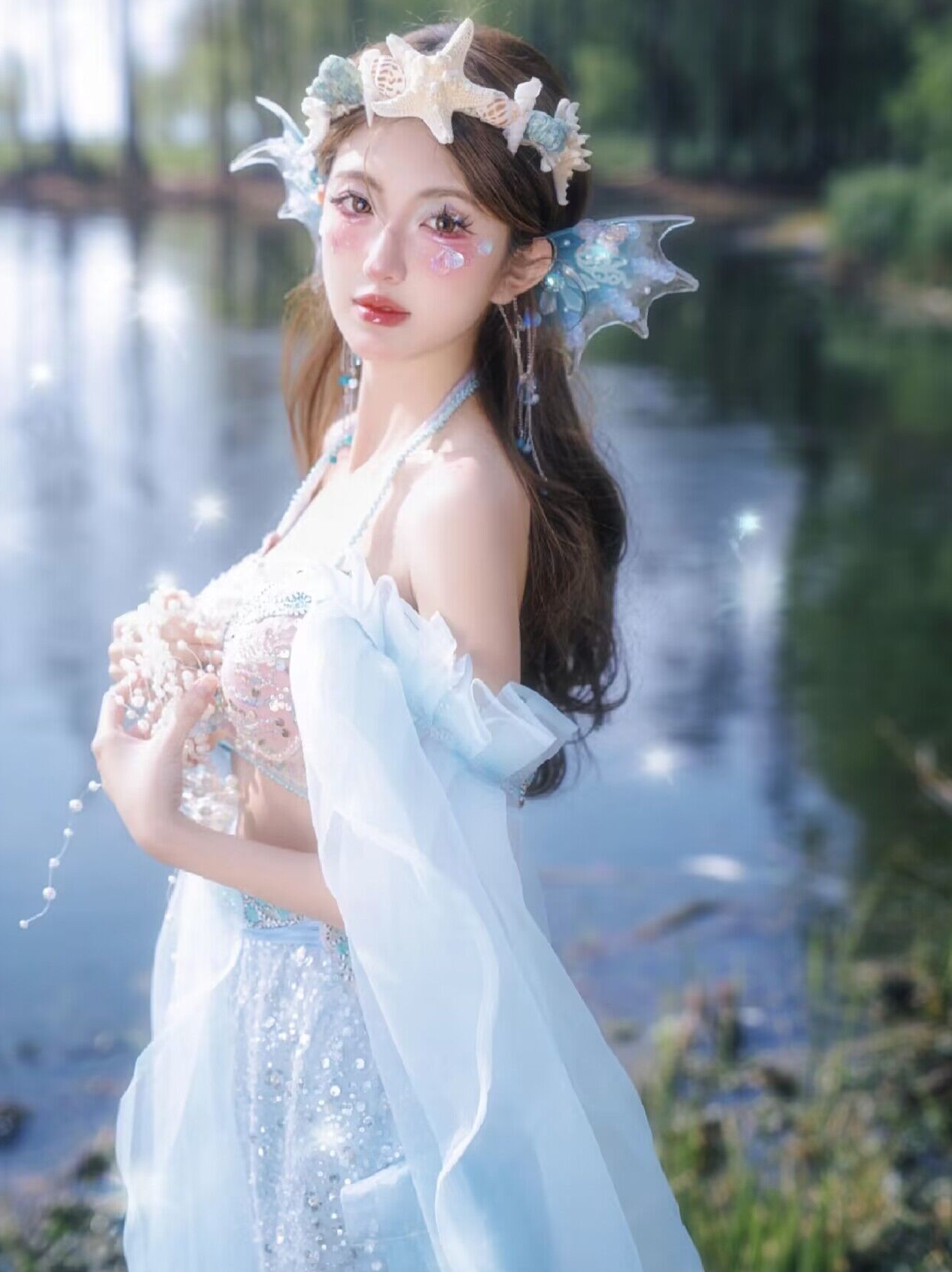 Mermaid Princess Theme Perform - Photography Outfit recension och pris
