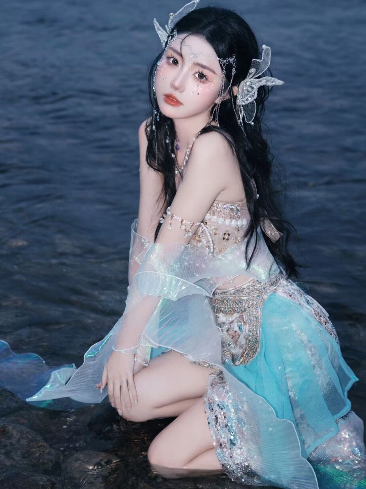 Mermaid Princess Theme Perform - Photography Outfit recension och pris
