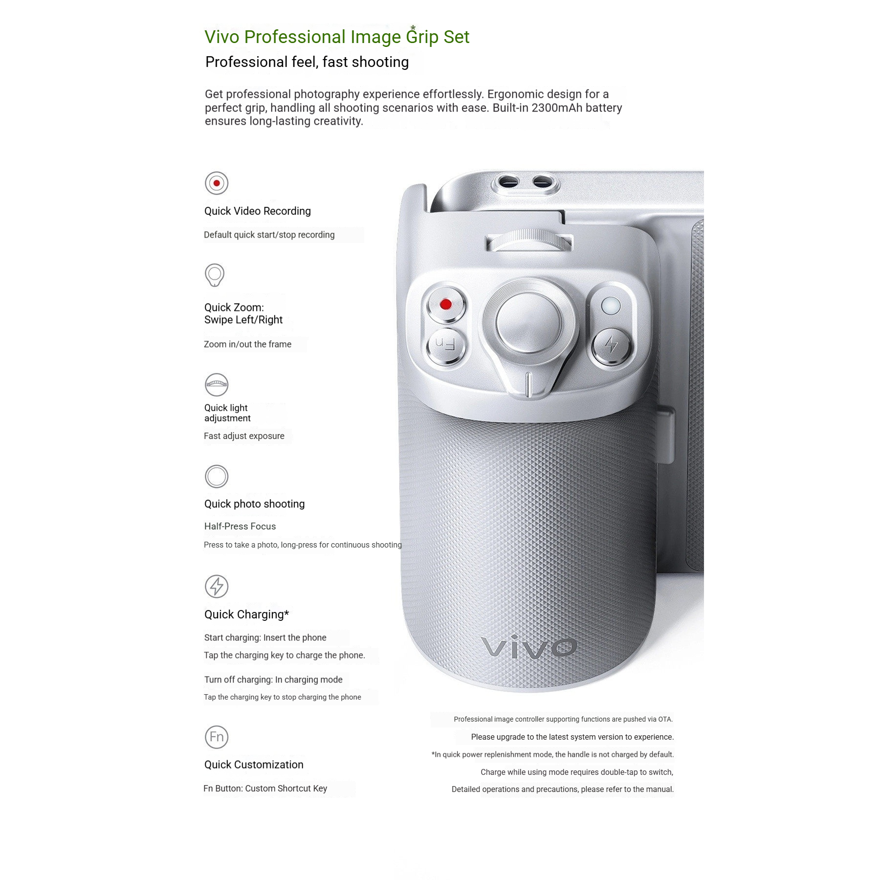For Vivo X300Ultra Professiona - Photography Kit X300 recension och pris