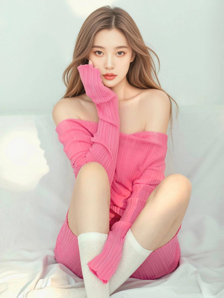 2026 New Pink Sweet Girl Artis - Photography Outfit recension och pris