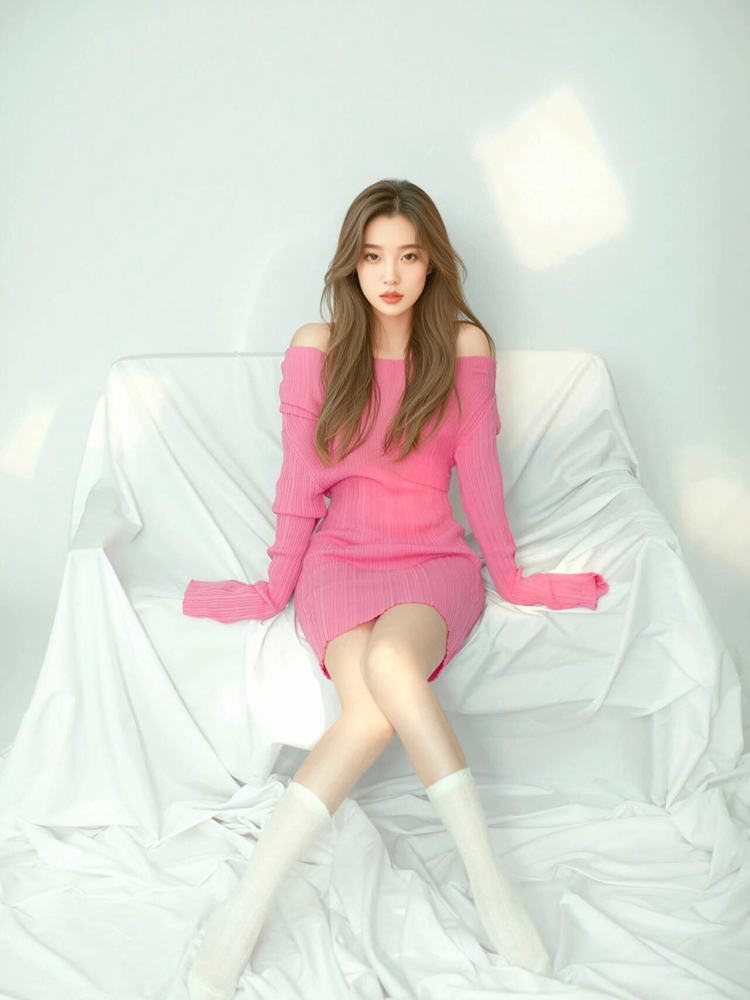 2026 New Pink Sweet Girl Artis - Photography Outfit recension och pris