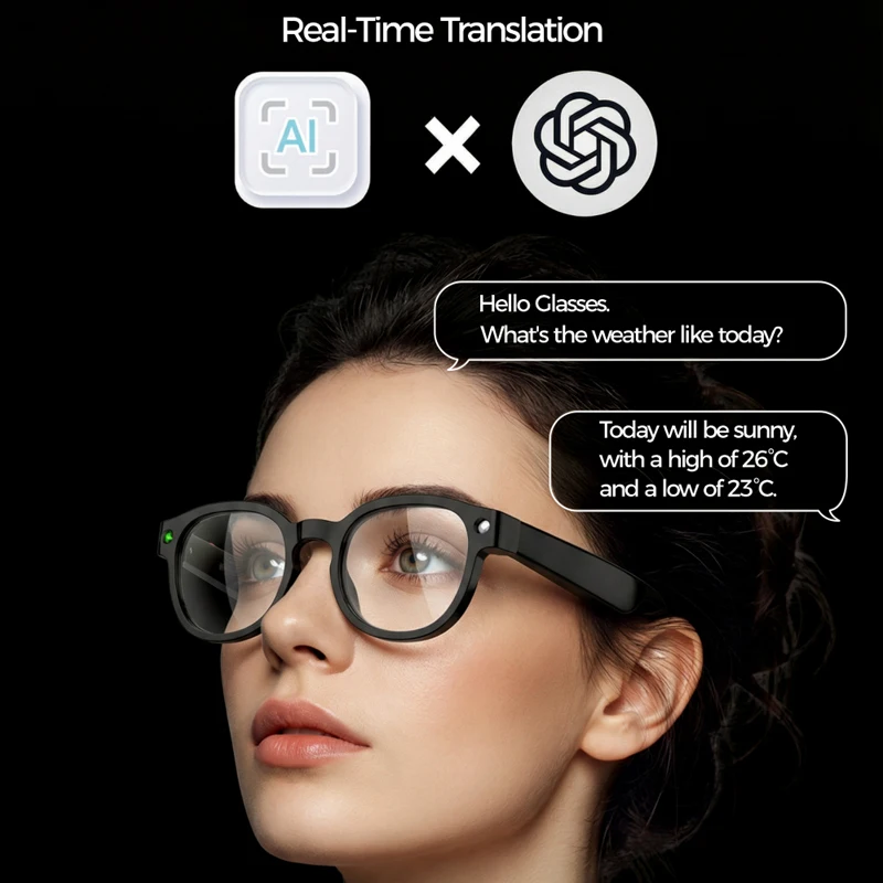 6K HD AI Camera Glasses 800MP  - Photography Product recension och pris