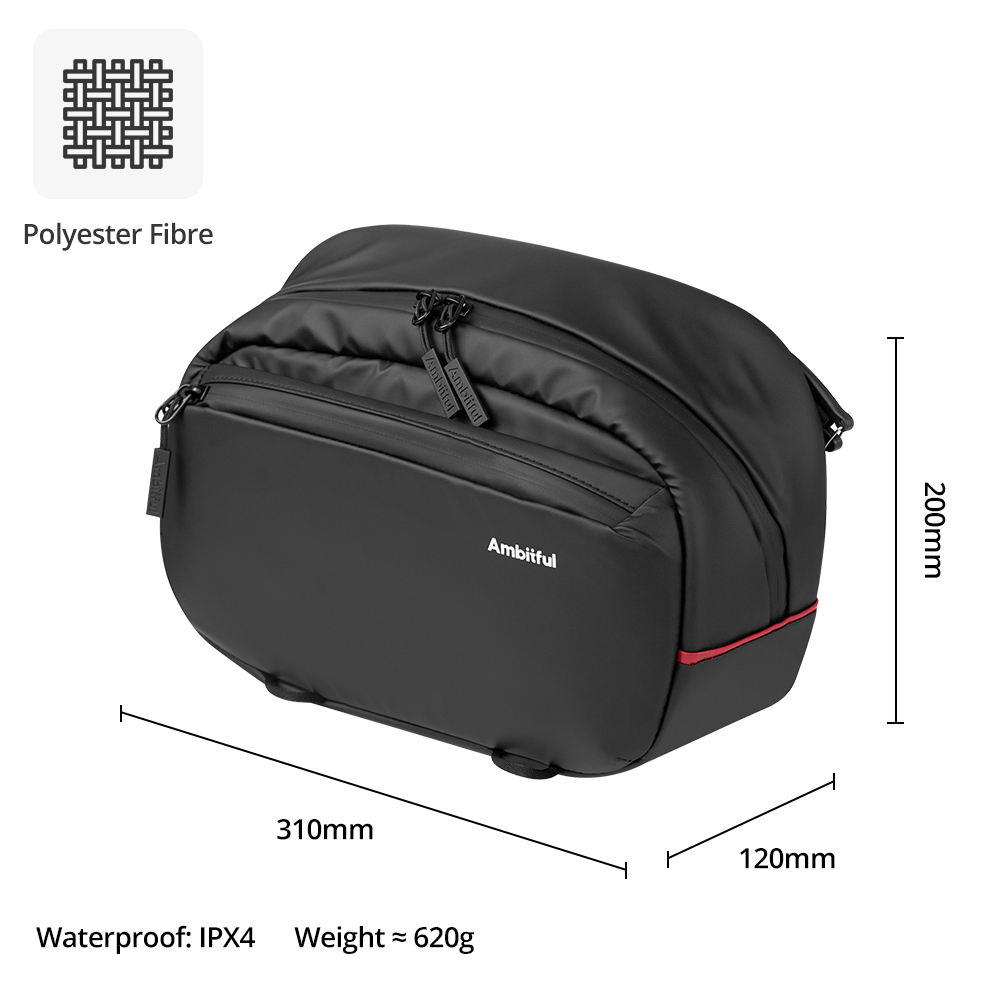 Ambitful Genie Magic GM6 Camer - Camera Bag Waterproof recension och pris