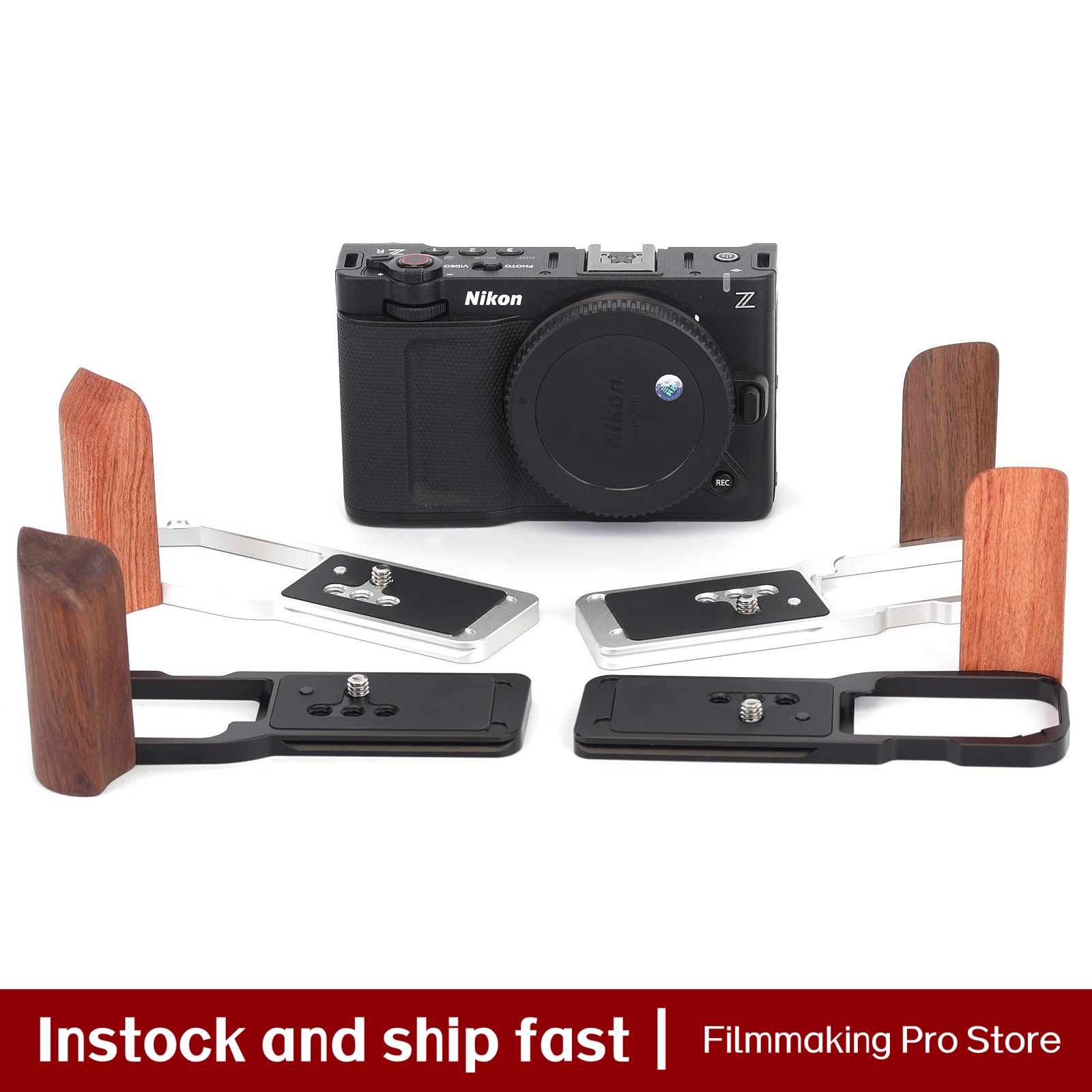 Fittest Wooden Handgrip for Ni - Camera Cage Baseplate recension och pris