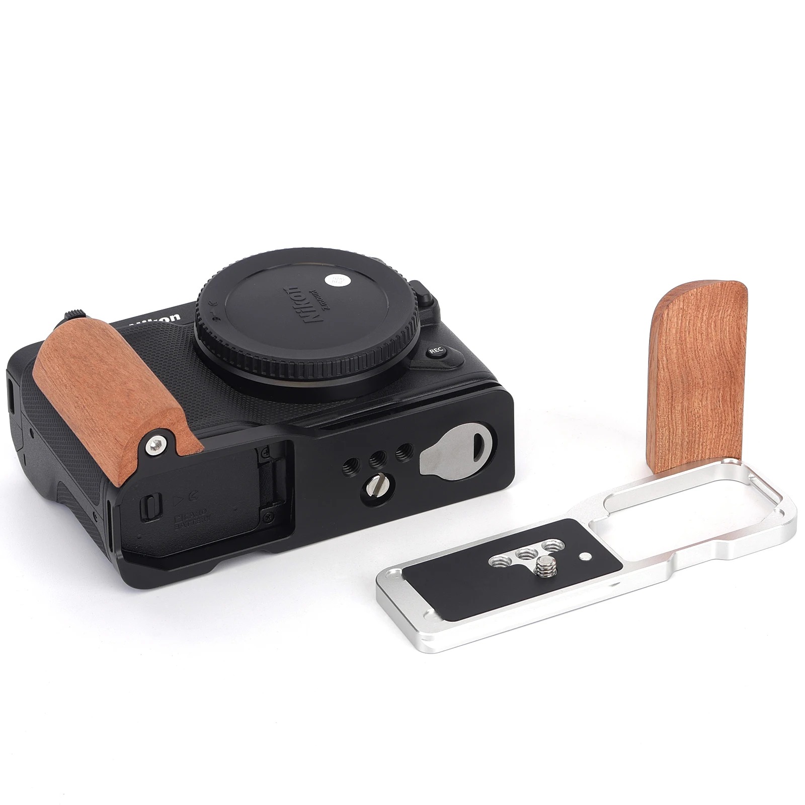 Fittest Wooden Handgrip for Ni - Camera Cage Baseplate recension och pris